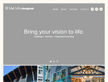 Tablet Screenshot of mcculleydesign.com